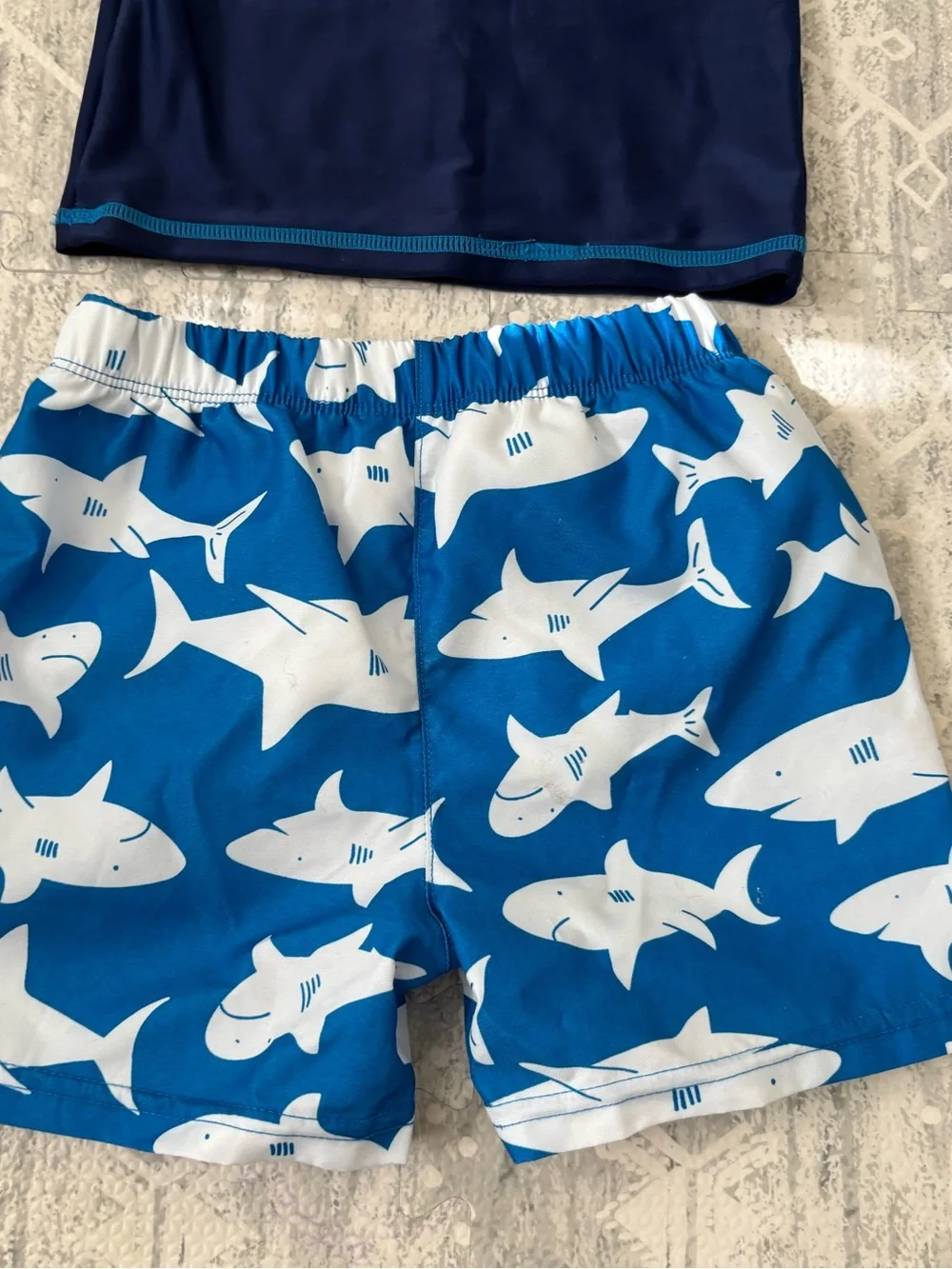 Gerber Baby Boy/Toddler Shark Rashguard Swim Set